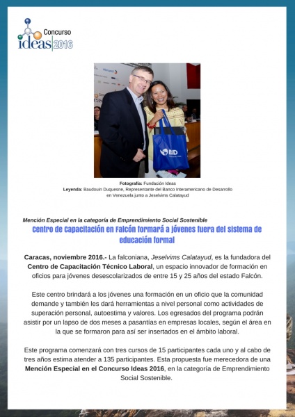 Archivo:Nota de Prensa Centro de Capacitacion Mención Especial.jpg