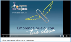 Cómo participar en el Concurso Ideas 2016