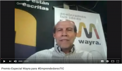 Premio Wayra para Emprendedores TIC