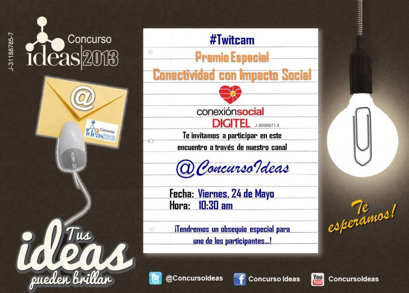 Archivo:Invitación TwitCam Premio Especial Conectividad con impacto social.jpg