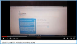 Cómo inscribirse en Concurso Ideas 2016
